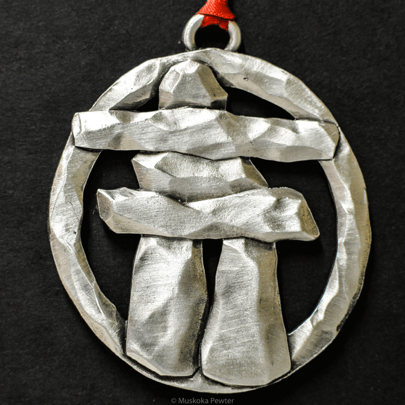 Muskoka Pewter - Inukshuk - Ornaments - The Cuckoo's Nest