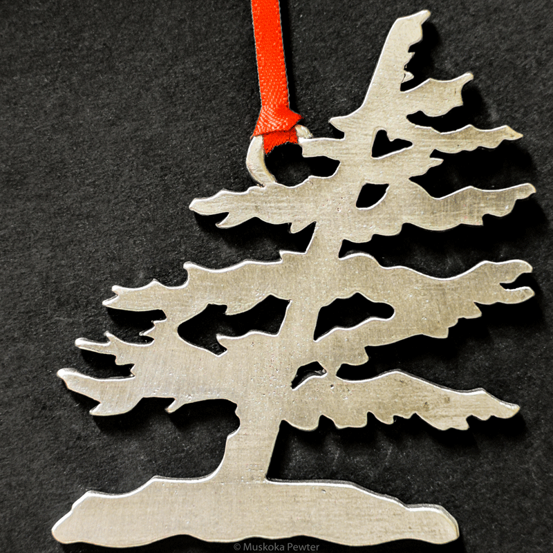 Muskoka Pewter - Windswept Pine - Ornaments - The Cuckoo's Nest