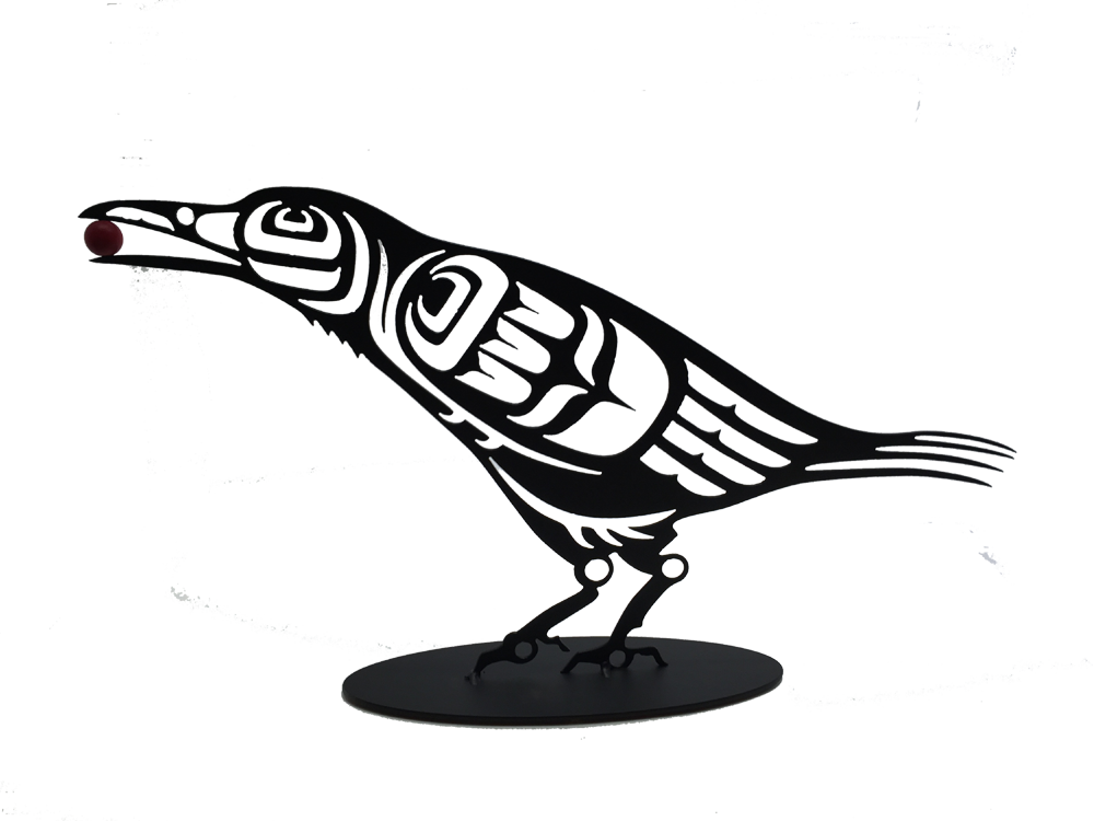 First Nations Crow - Metal Art - The Cuckoo's Nest