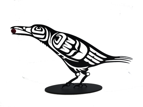 First Nations Crow - Metal Art - The Cuckoo's Nest