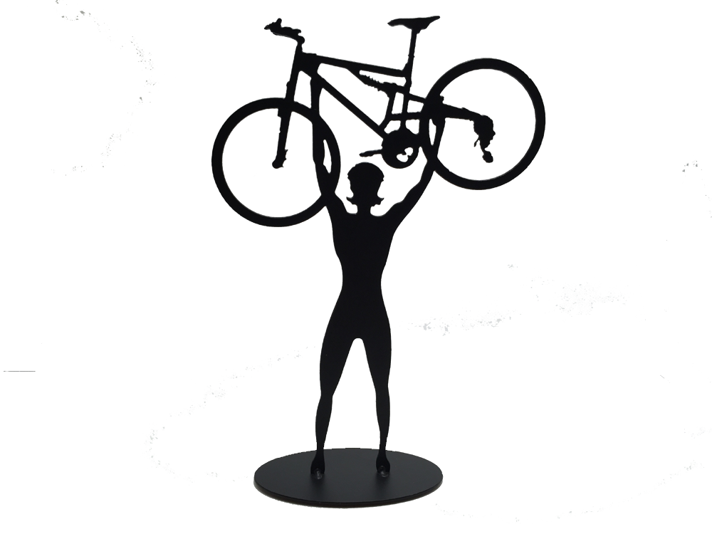 Mountain Bike - Female - Metal Art - The Cuckoo's Nest