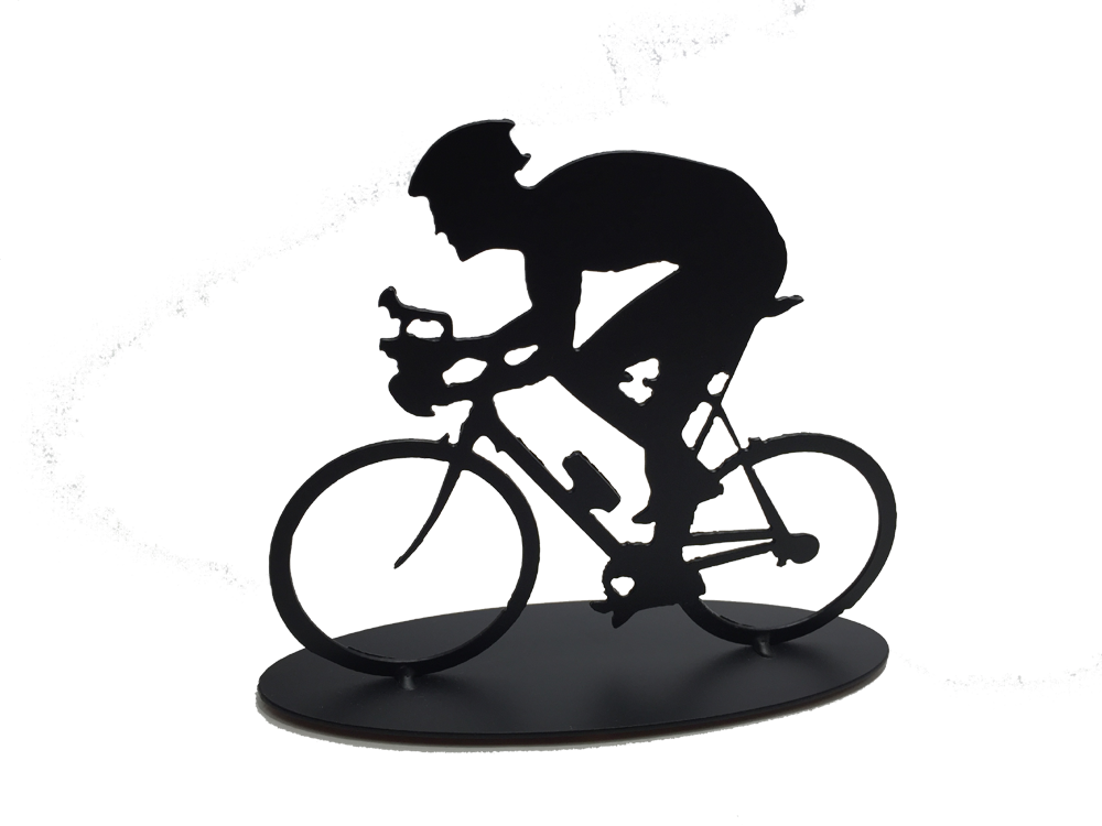 Cyclist - Single Male - Metal Art - The Cuckoo's Nest