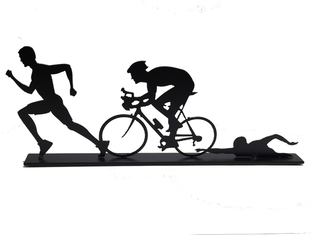 Triathlete - Male - Metal Art - The Cuckoo's Nest