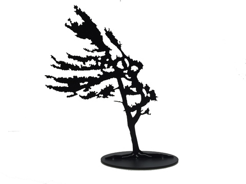 Windswept Pine - Metal Art - The Cuckoo's Nest