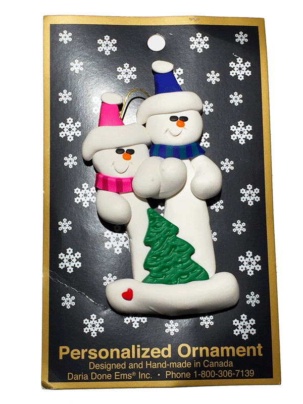 Daria Done Ems - Tree Family of 2 - Ornaments - The Cuckoo's Nest