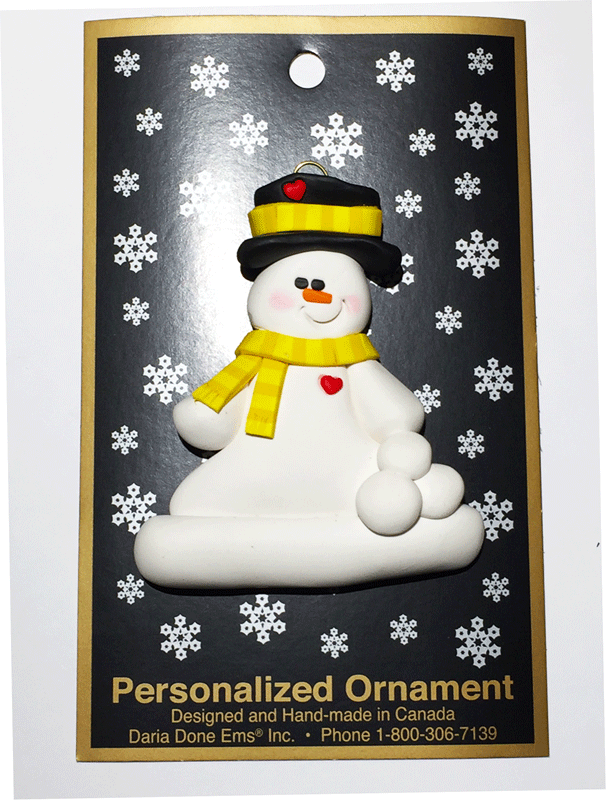 Daria Done Ems - Snowman - Ornaments - The Cuckoo's Nest - 2