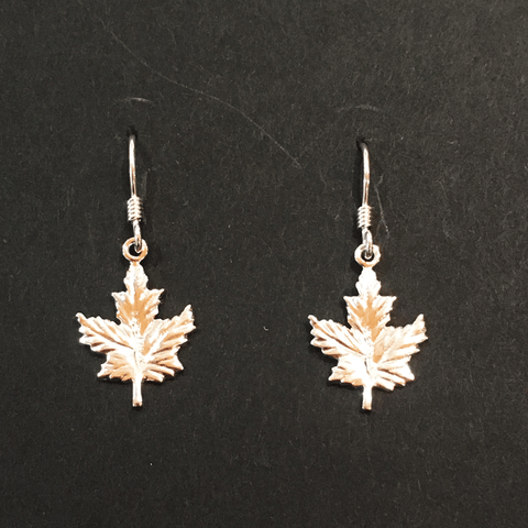 Earrings - Maple Leaf