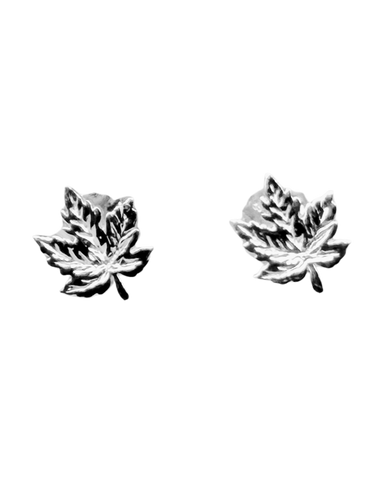 Earrings - Maple Leaf Studs
