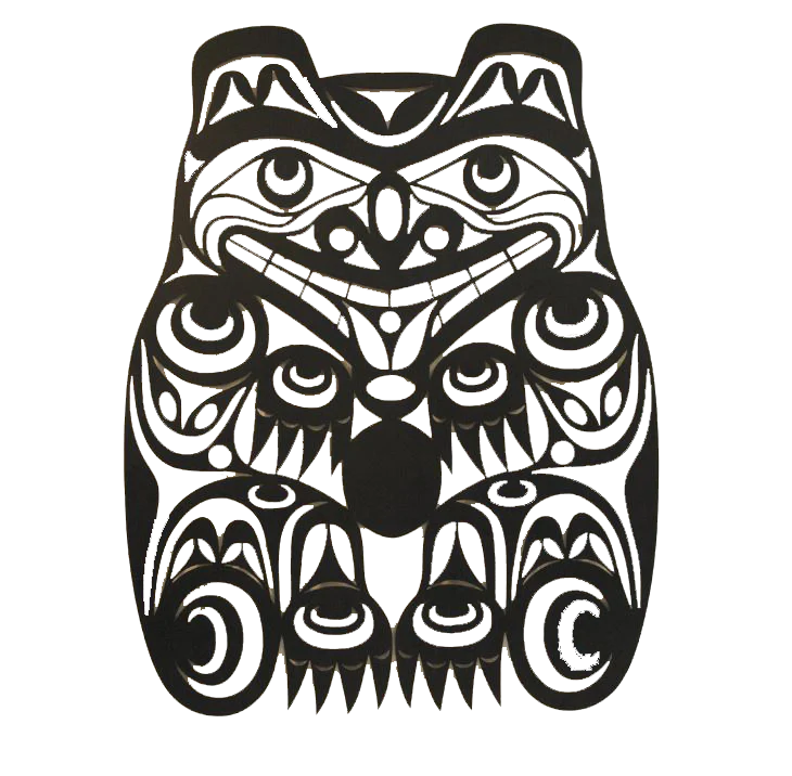 First Nations Bear Wall Hanging