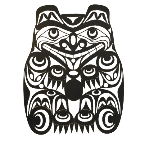 First Nations Bear Wall Hanging