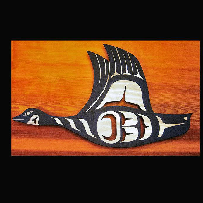 First Nations Goose Wings Up Wall Hanging
