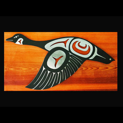 First Nations Goose Wings Down Wall Hanging