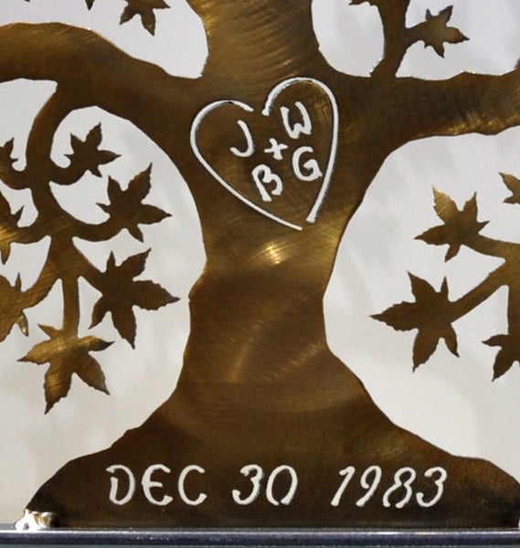Customized Tree of Love - Free Standing