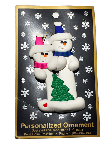 Daria Done Ems - Tree Family of 2 - Ornaments - The Cuckoo's Nest