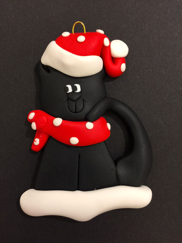 Black Cat Ornament