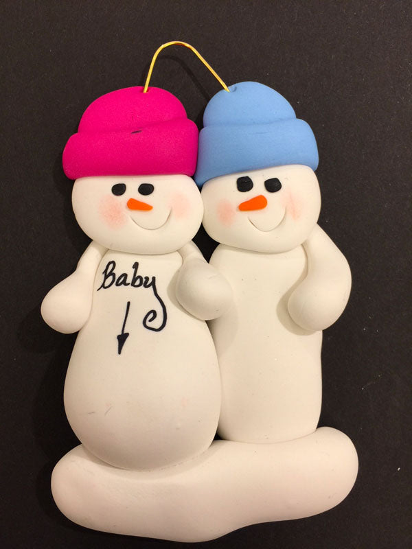 Expecting Couple Ornament