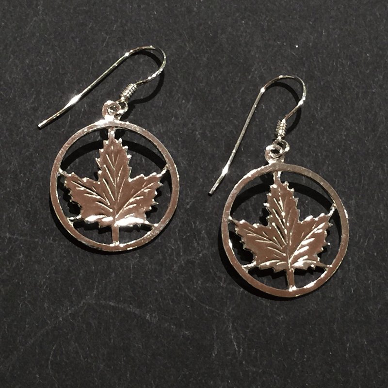 Earrings - Maple Leaf - Jewellery - The Cuckoo's Nest