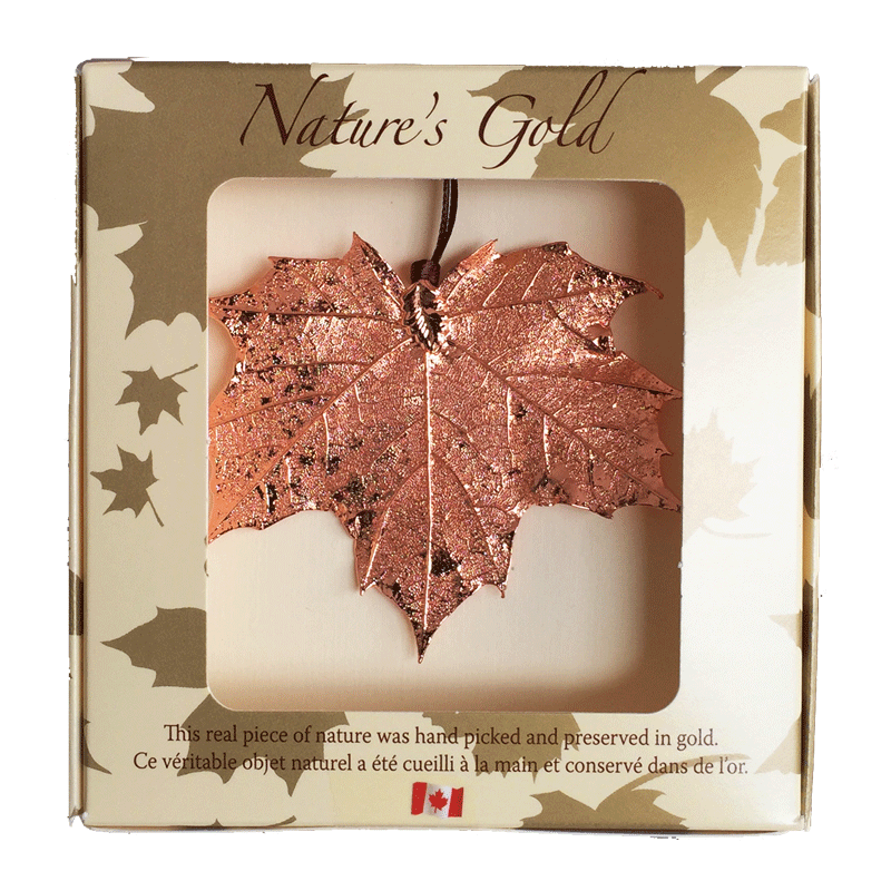 Maple Leaf Ornament - Copper - Ornaments - The Cuckoo's Nest