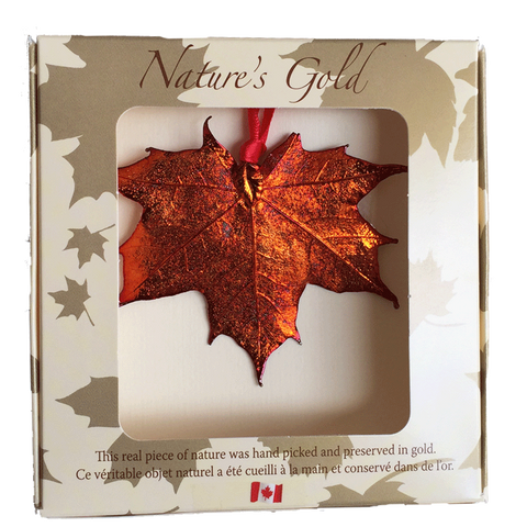 Maple Leaf Ornament - Iridescent - Ornaments - The Cuckoo's Nest