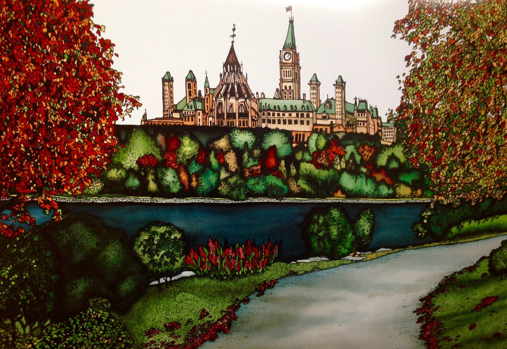 Ottawa Collection - Parliament Hill - Print #171 - Canadian Art - The Cuckoo's Nest