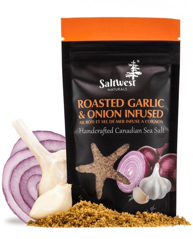 Organic Roasted Garlic and Onion Infused Sea Salt