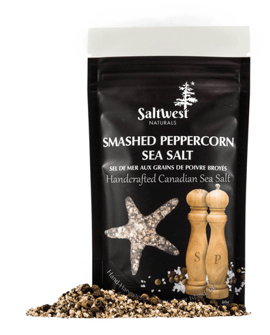Smashed Peppercorn Sea Salt